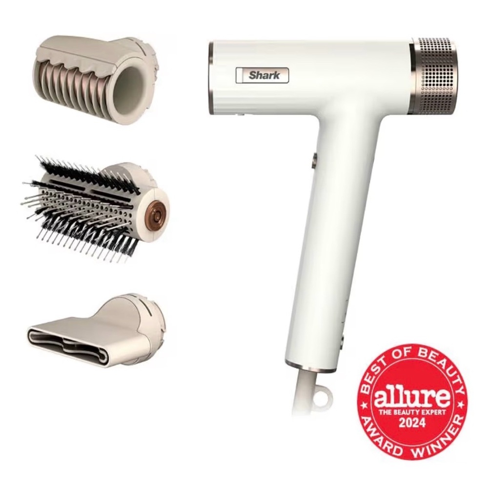 NWOT & Free Shipping - Shark Speedstyle Hair Dryer with FOUR Attachments